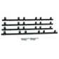 Sliding Gate Hardware Accessories Kit - 4M Gear Rack Track