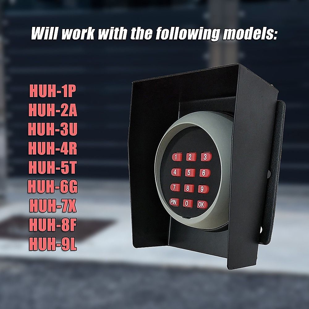 Wireless Keypad Entry for Swing & Sliding Gate with Metal Casing