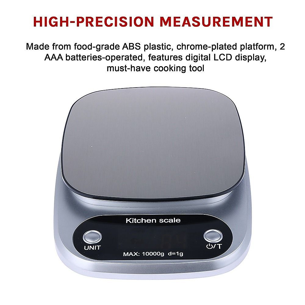 Digital Kitchen Scale Postal LCD Electronic Weight Scales for Food 10kg/1g