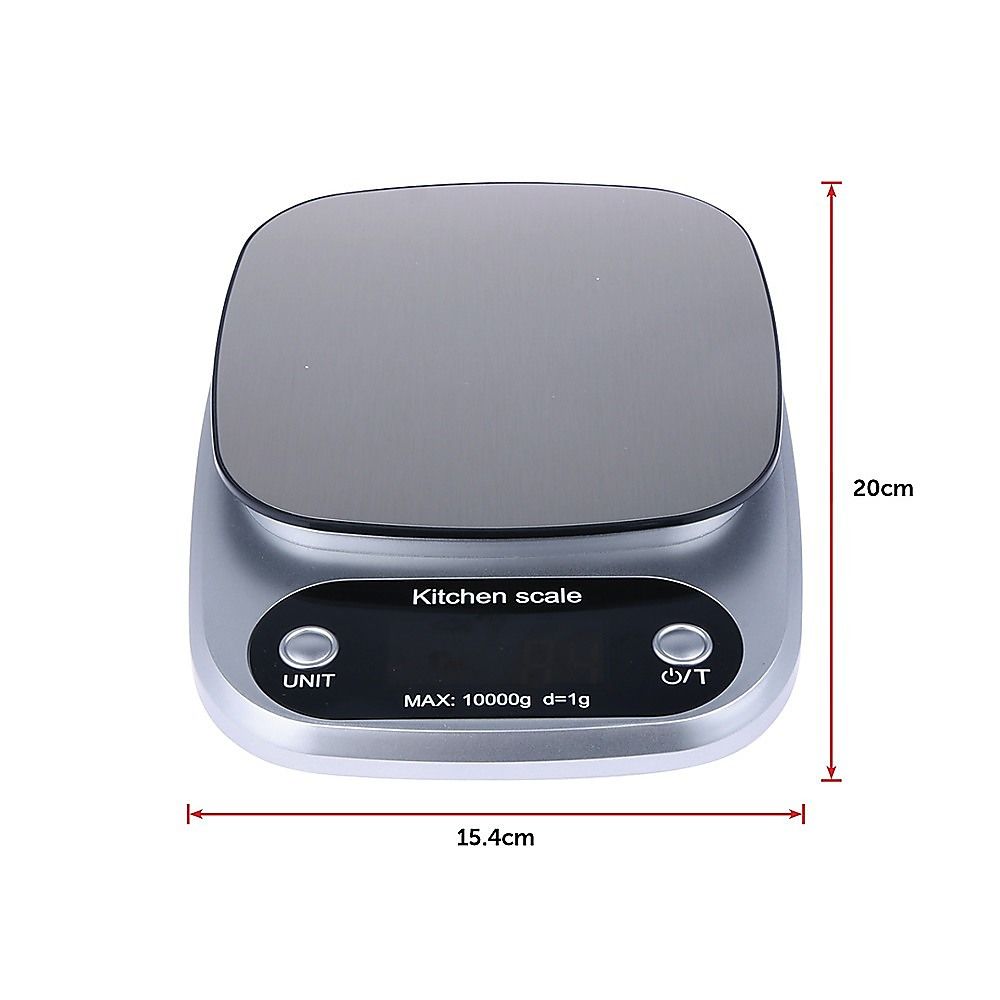 Digital Kitchen Scale Postal LCD Electronic Weight Scales for Food 10kg/1g