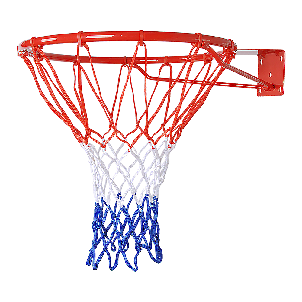 Wall Mounted Basketball Hoop Pro Size with Ring, Goal Net, Rim for Outdoor Dunking