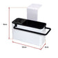 Sink Aid Self-Draining Caddy for Kitchen Sponges, Brush, Soap