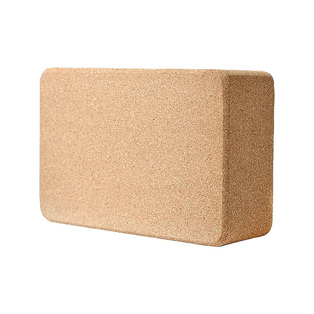 Yoga Block Set of 2 ECO-Friendly Cork Organic Prop Exercise Brick