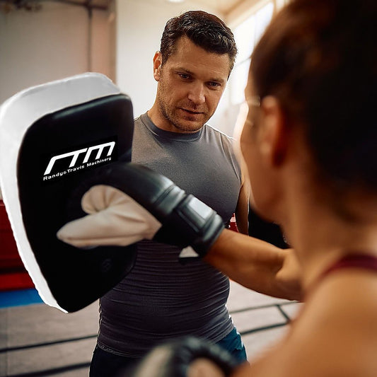 Kick Boxing Pad Strike Shield MMA Thai Focus Arm Punching Bag Muay Thai