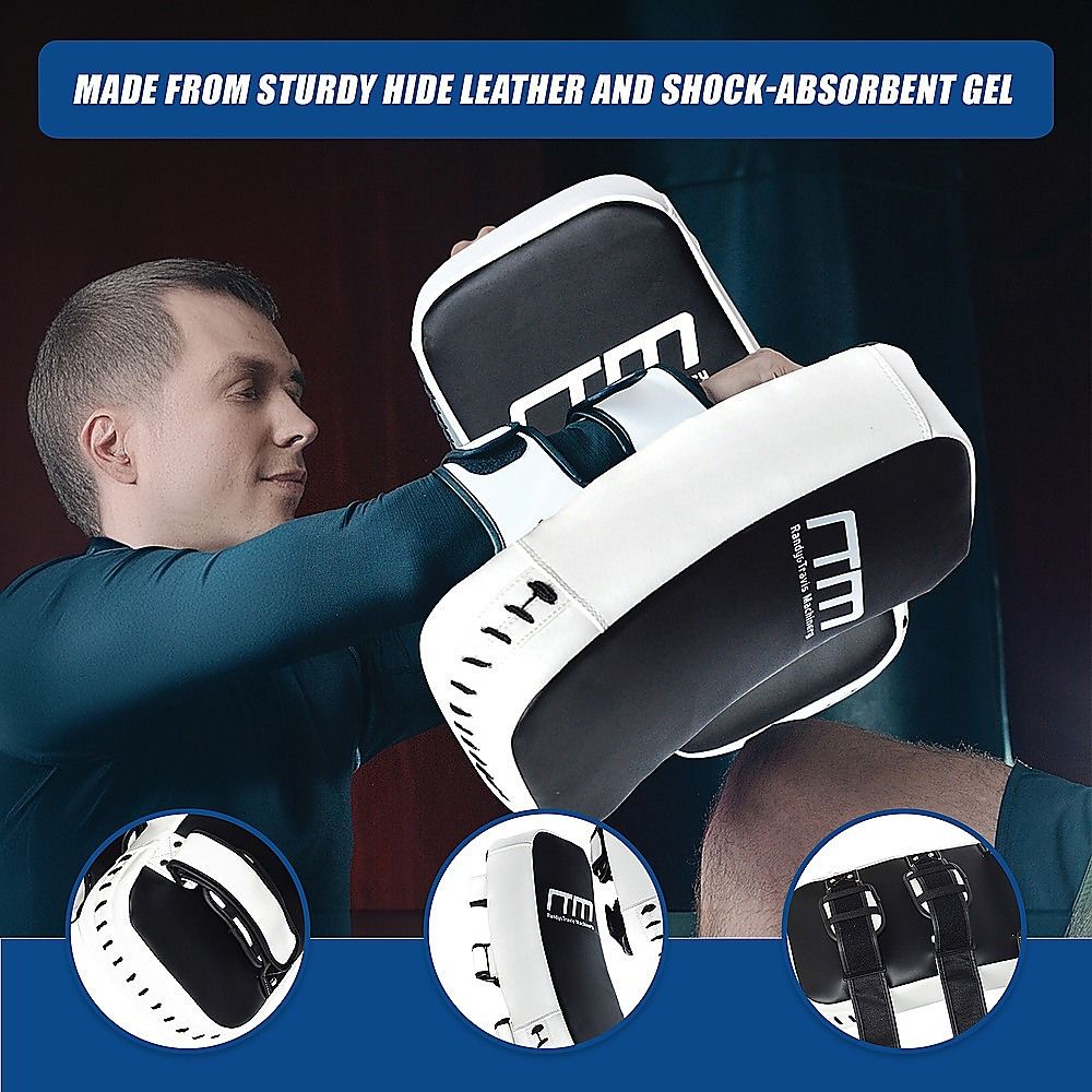 Kick Boxing Pad Strike Shield MMA Thai Focus Arm Punching Bag Muay Thai