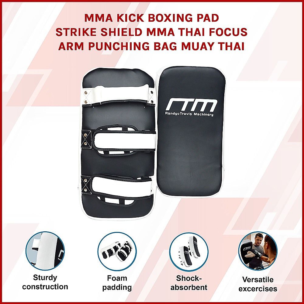 Kick Boxing Pad Strike Shield MMA Thai Focus Arm Punching Bag Muay Thai