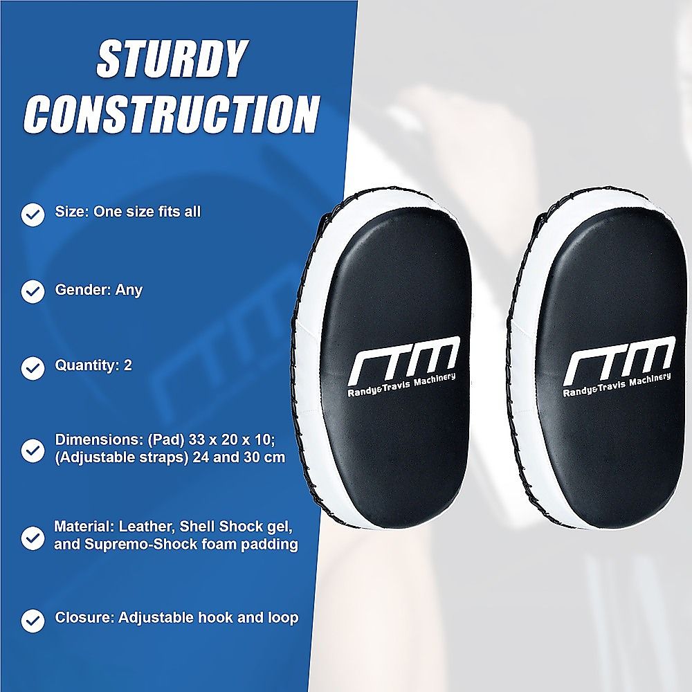 Boxing Pads Curved Strike Shield Punching Bag Focus Arm Muay Thai