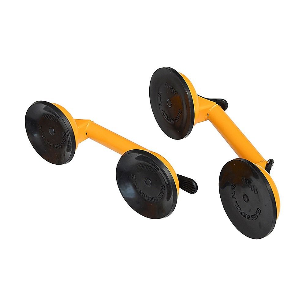 Suction Cup Glazer Glass Sucker Lifter 2X 100kg Aluminum Alloy Double Locking