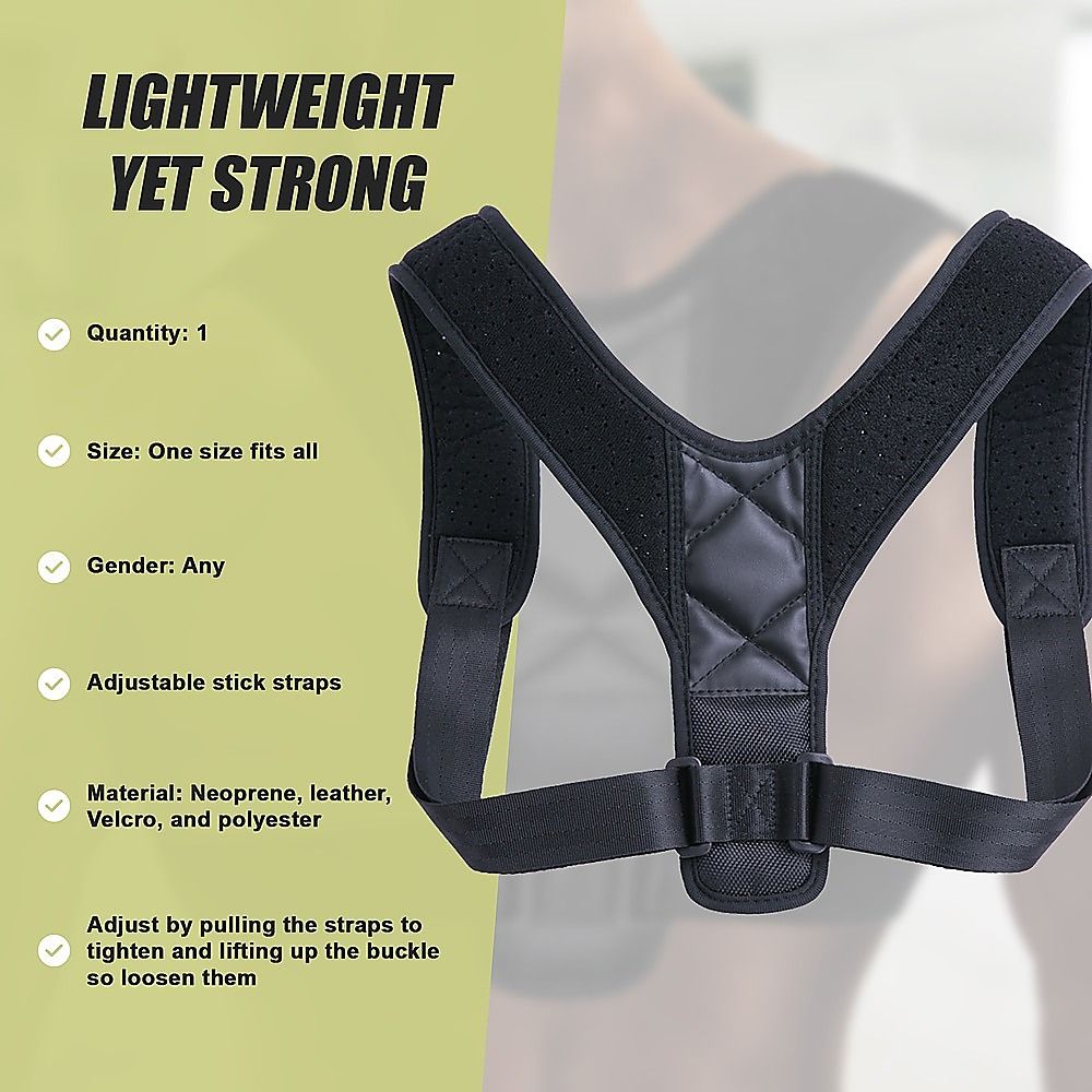 Posture Corrector Back Straight Shoulder Brace Clavicle Support Strap