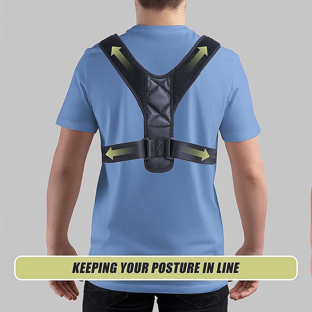 Posture Corrector Back Straight Shoulder Brace Clavicle Support Strap
