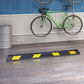 Rubber Curb Parking Guide 180cm Heavy Duty Wheel Driveway Stopper Reflective Yellow