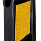 Rubber Curb Parking Guide 180cm Heavy Duty Wheel Driveway Stopper Reflective Yellow