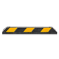 Heavy Duty Rubber Curb Parking Guide Wheel Driveway Stopper Reflective 90cm - Yellow