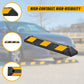 Heavy Duty Rubber Curb Parking Guide Wheel Driveway Stopper Reflective 90cm - Yellow