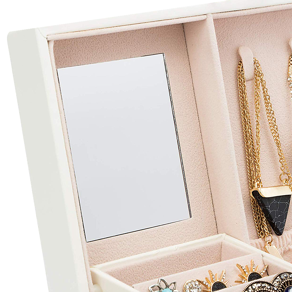 Jewellery Storage Box Girls Rings Necklaces Display Organiser Case