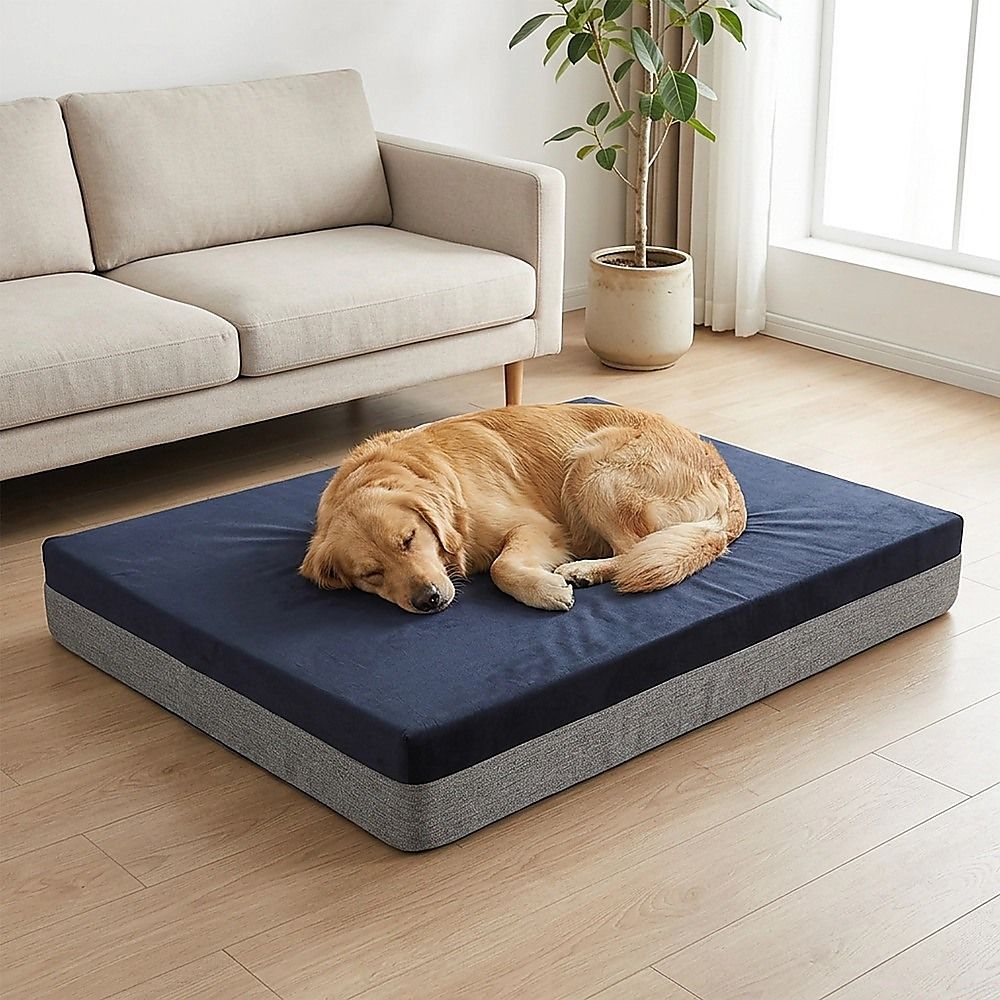 Dog Bed 15cm Thick Large Orthopedic Waterproof Memory Foam