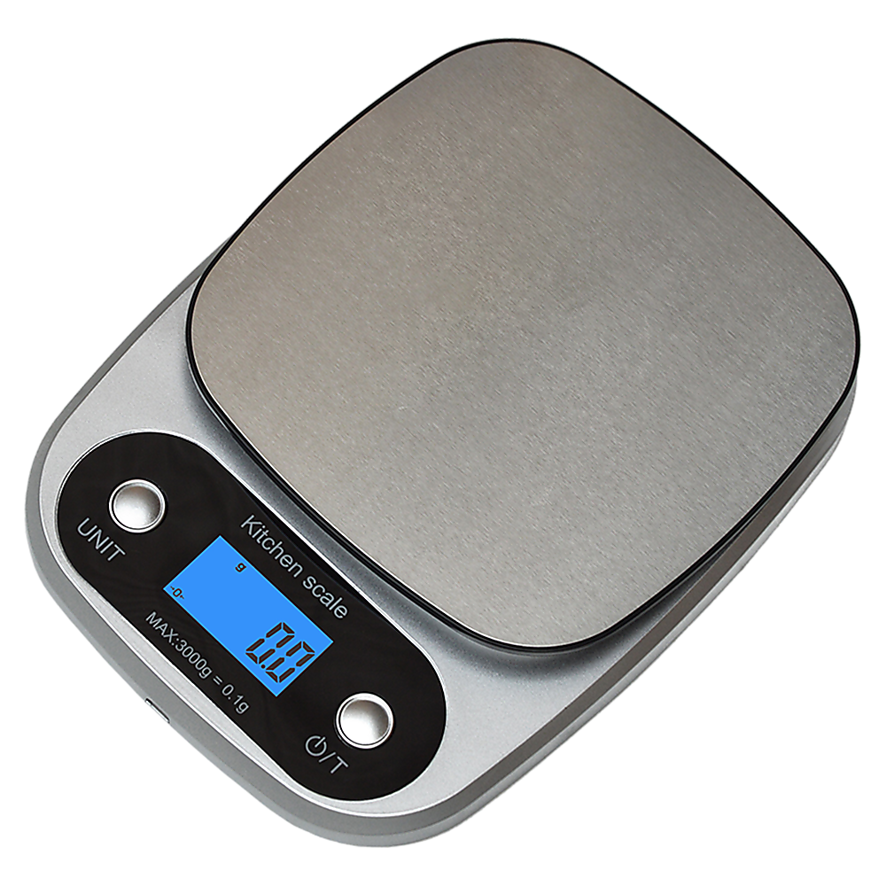 Digital Kitchen Scale 0.1g High Precision Rechargeable Food Scale - 3KG