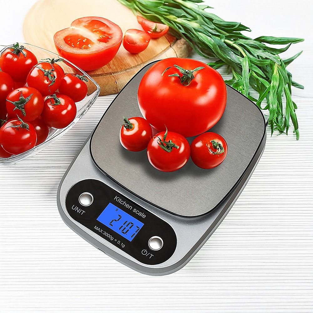 Digital Kitchen Scale 0.1g High Precision Rechargeable Food Scale - 3KG