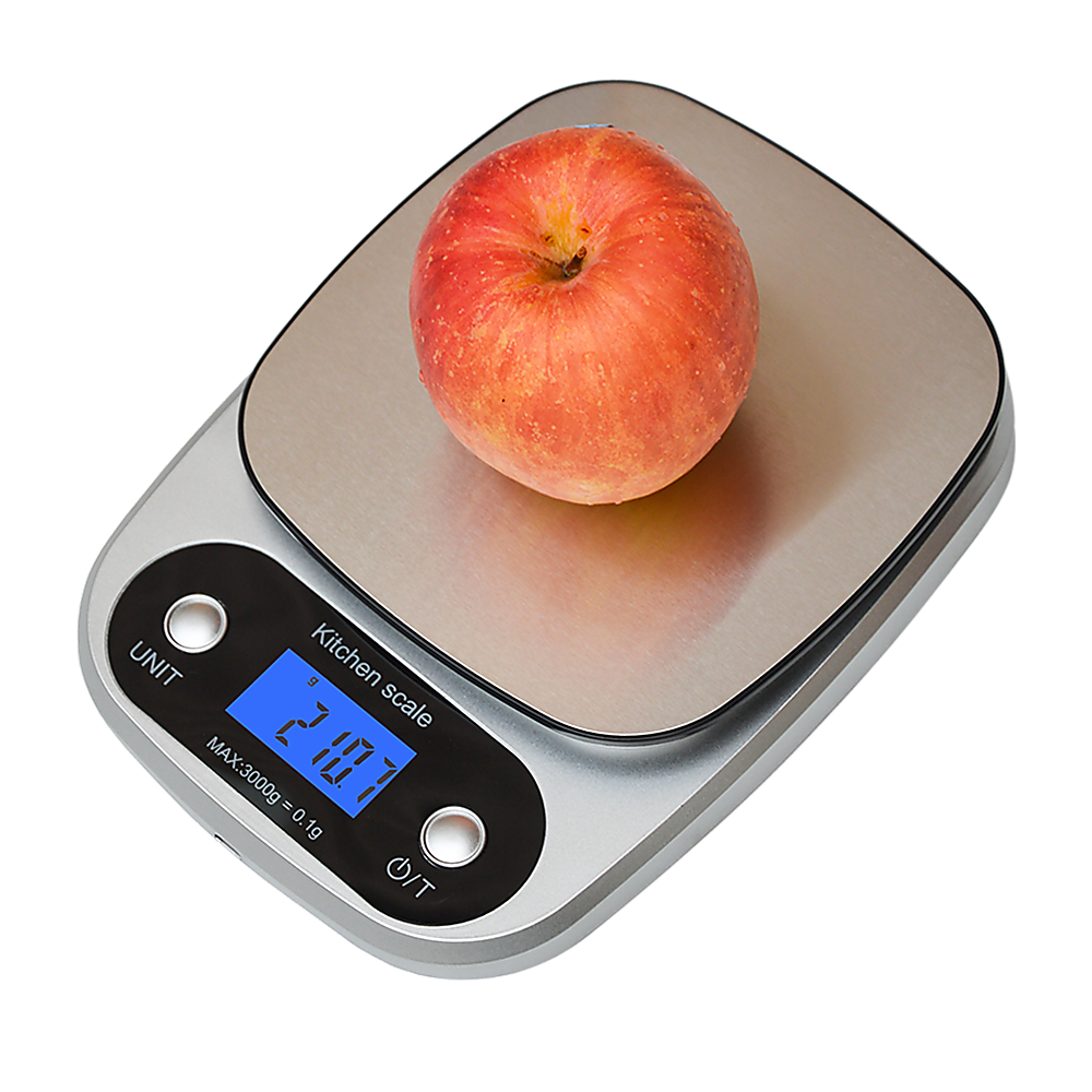 Digital Kitchen Scale 0.1g High Precision Rechargeable Food Scale - 3KG