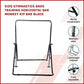 Kids Gymnastics Training Bars Horizontal Monkey Kip Bar - Black