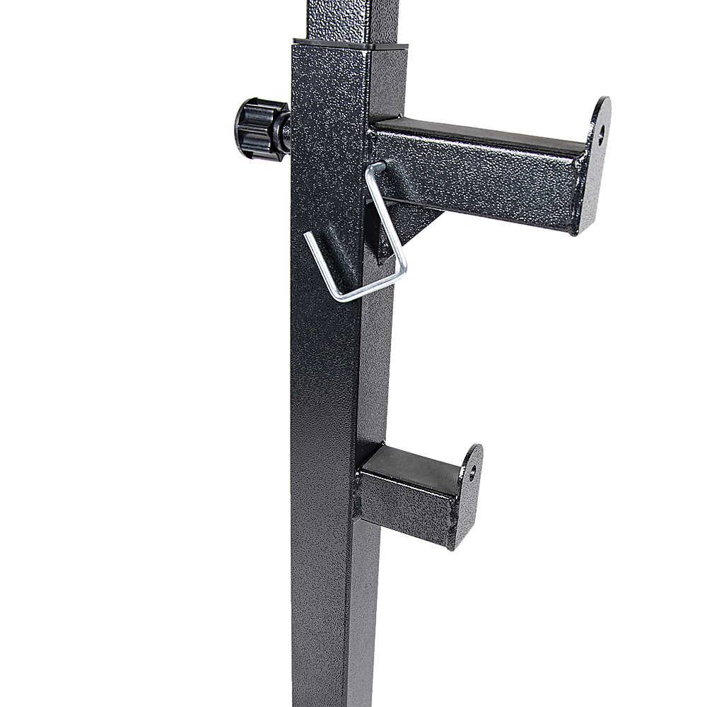 Squat Rack Commercial Adjustable Pair Fitness Exercise Weight Lifting Gym Barbell Stand