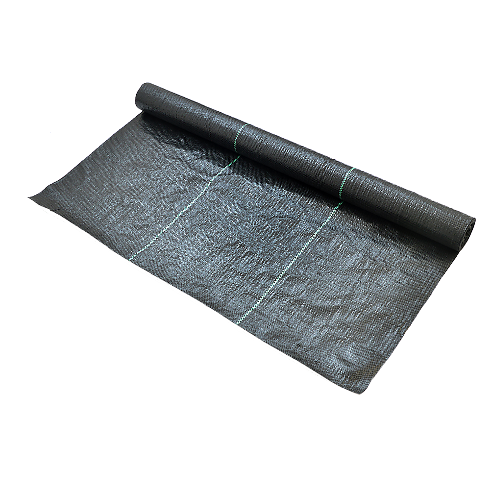 Heavy Duty Weed Control PP Woven Fabric Gardening Plant Weed Mat 1.83m x 30m