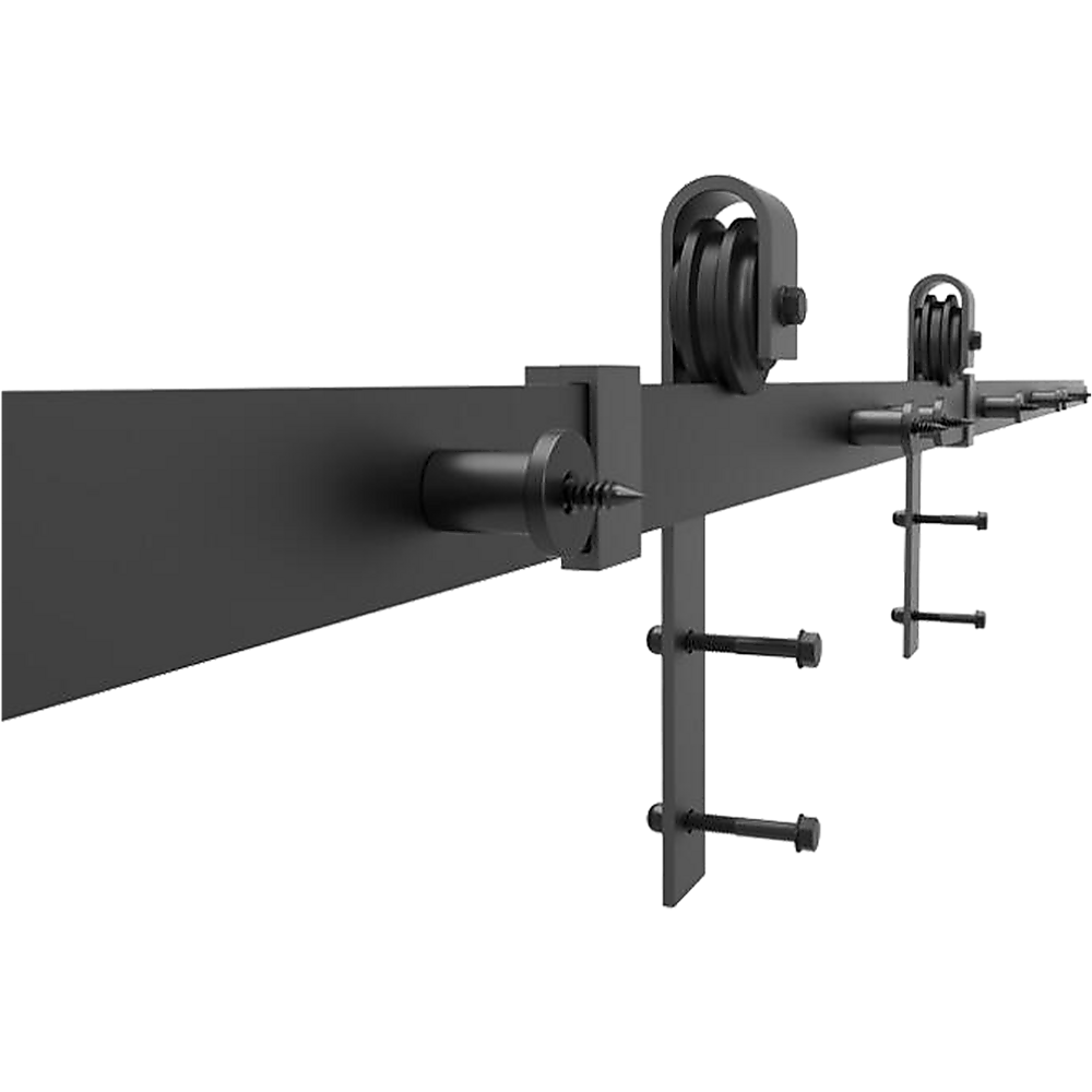Sliding Barn Door Hardware 1.8m Heavy Duty Sturdy Kit