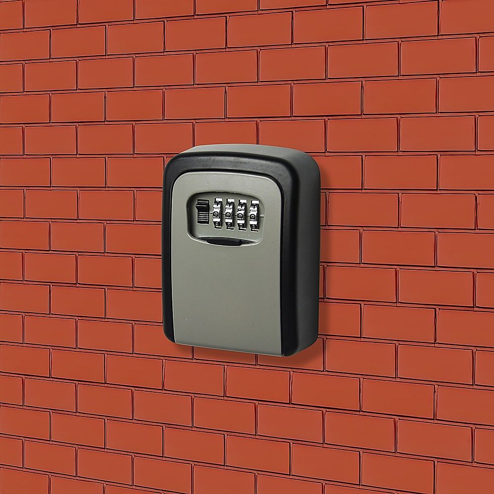Commercial Grade Lock Wall Mounted Key Safe Storage Lock Box for Security