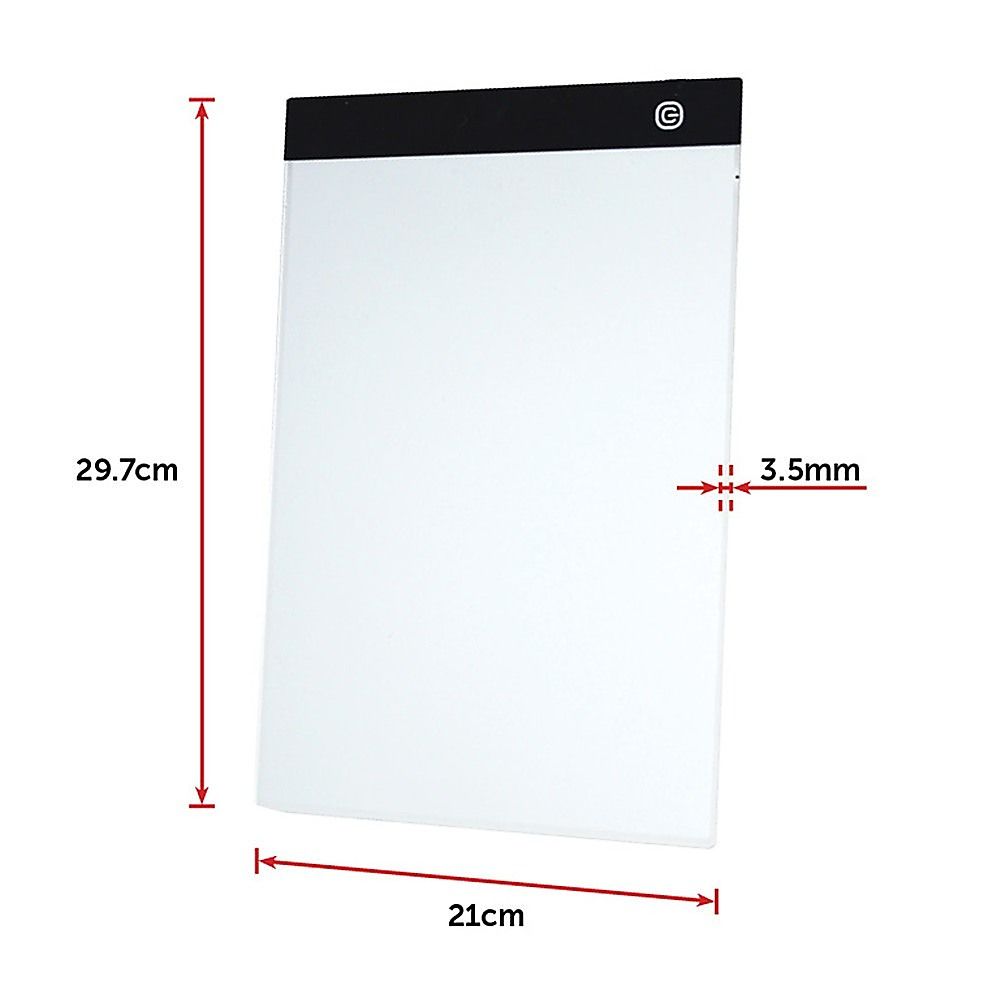 LED Light Box Tracing Board A4 Art Design Stencil Tattoo Copy Drawing Pad