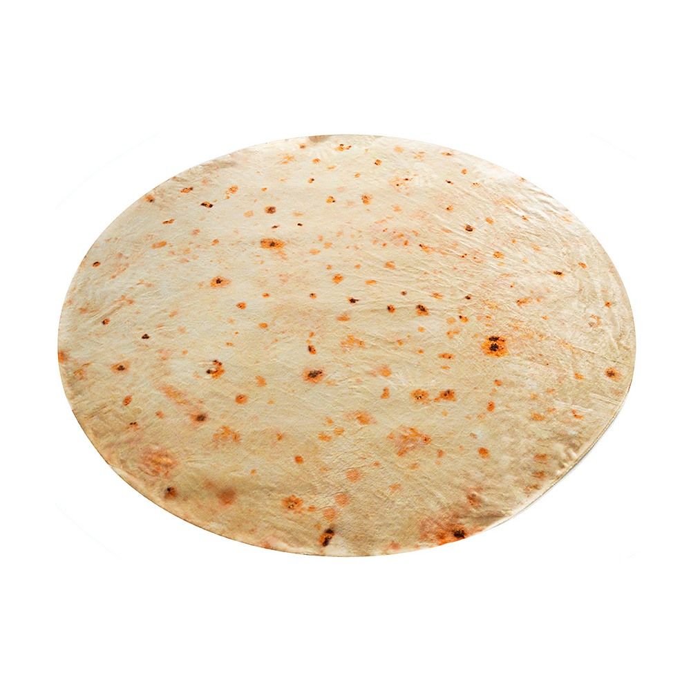 Tortilla Blanket Burrito 180cm Throw Blanket Rug
