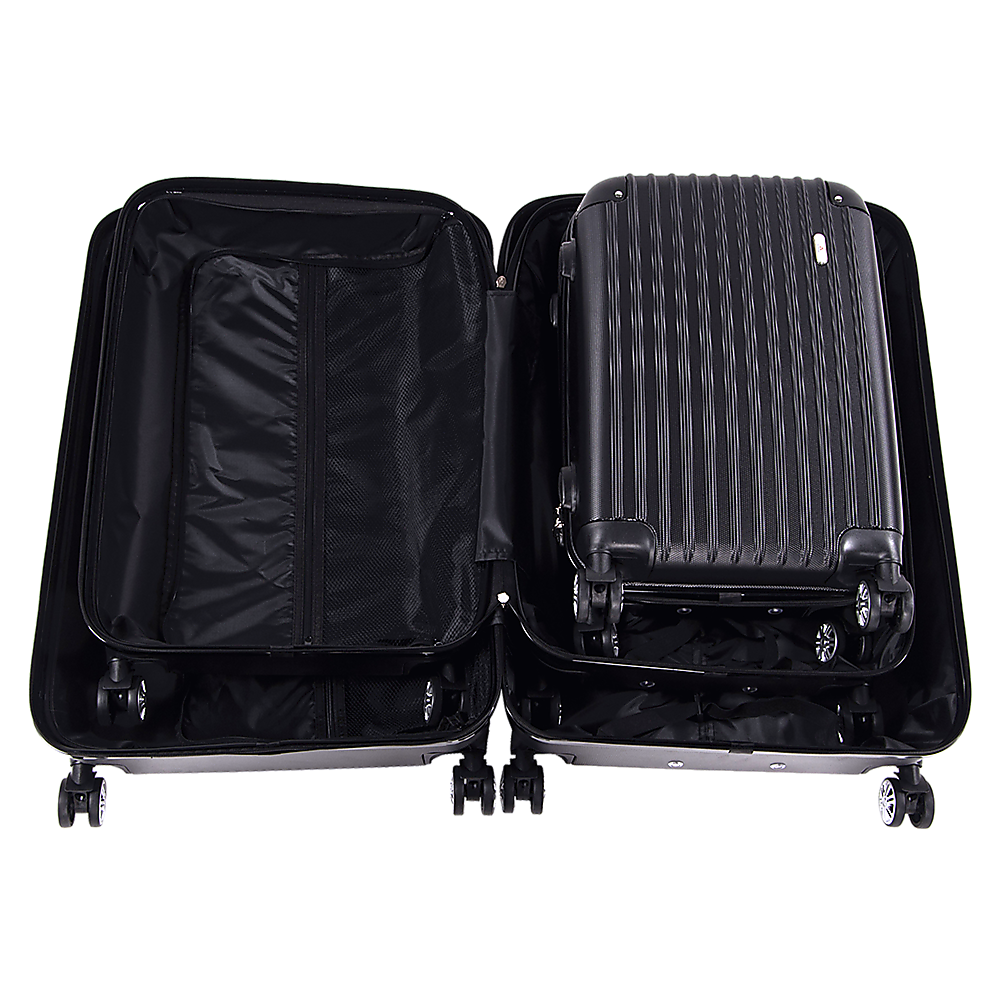 Luggage Set Delegate Suitcases 20" 24" 28" Carry-On Trolley TSA Travel Bag