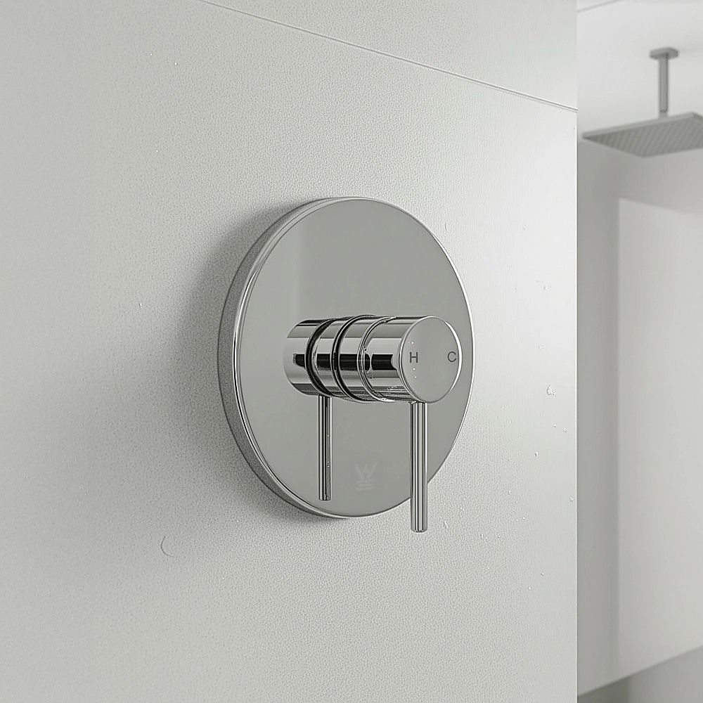 Shower Bath Mixer Tap Bathroom WATERMARK Approved - Chrome