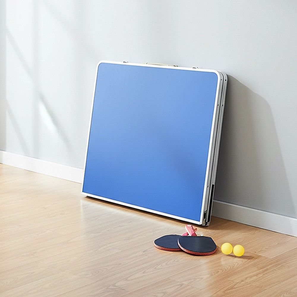 Portable Tennis Table 152cm Folding Ping Pong Table Game Set