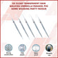 Clear Transparent Rain Walking Umbrella Parasol 5x PVC Dome Wedding Party Favor