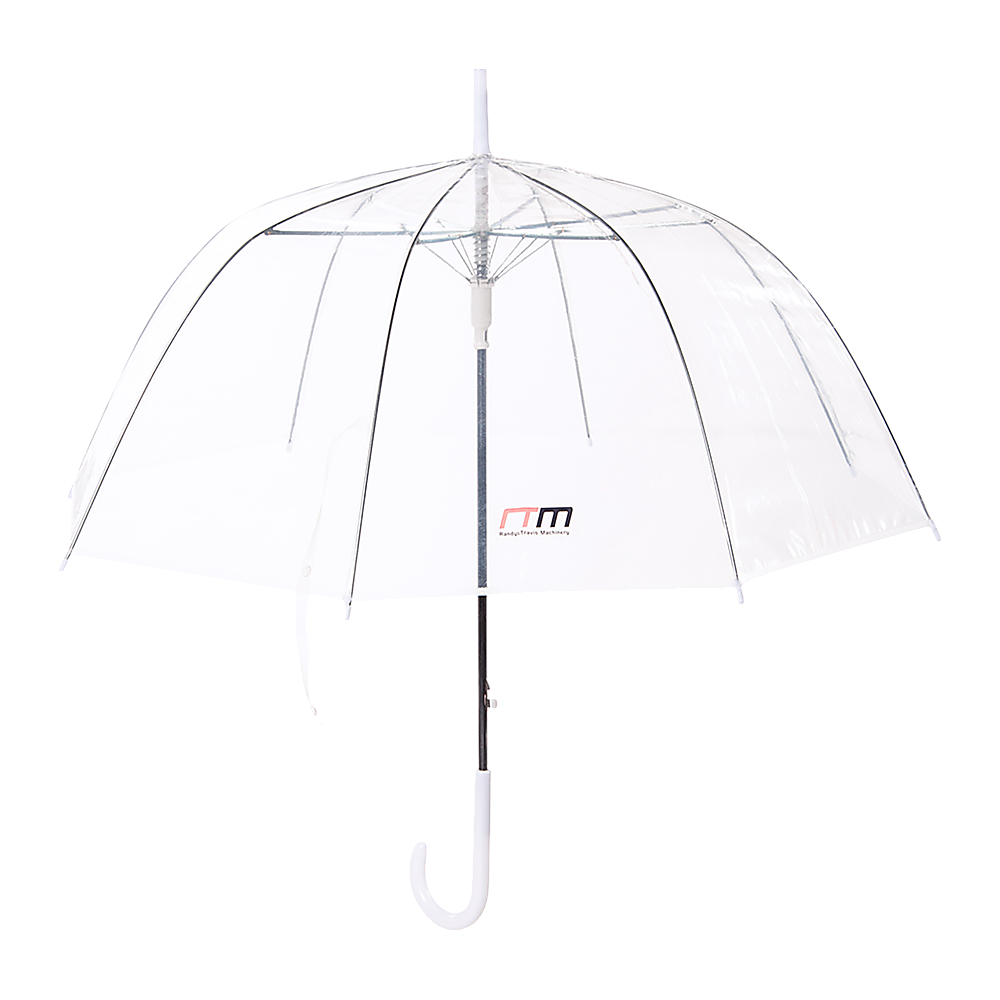 Clear Transparent Rain Walking Umbrella Parasol 5x PVC Dome Wedding Party Favor