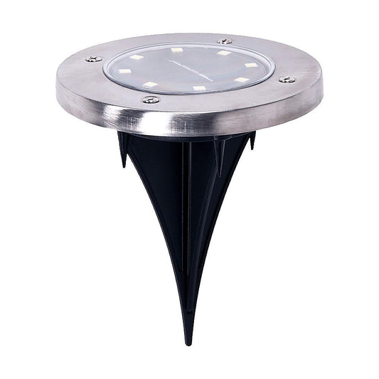 Solar Powered LED Inground Buried Recessed Lights 12x for Garden, Outdoor, Deck Path