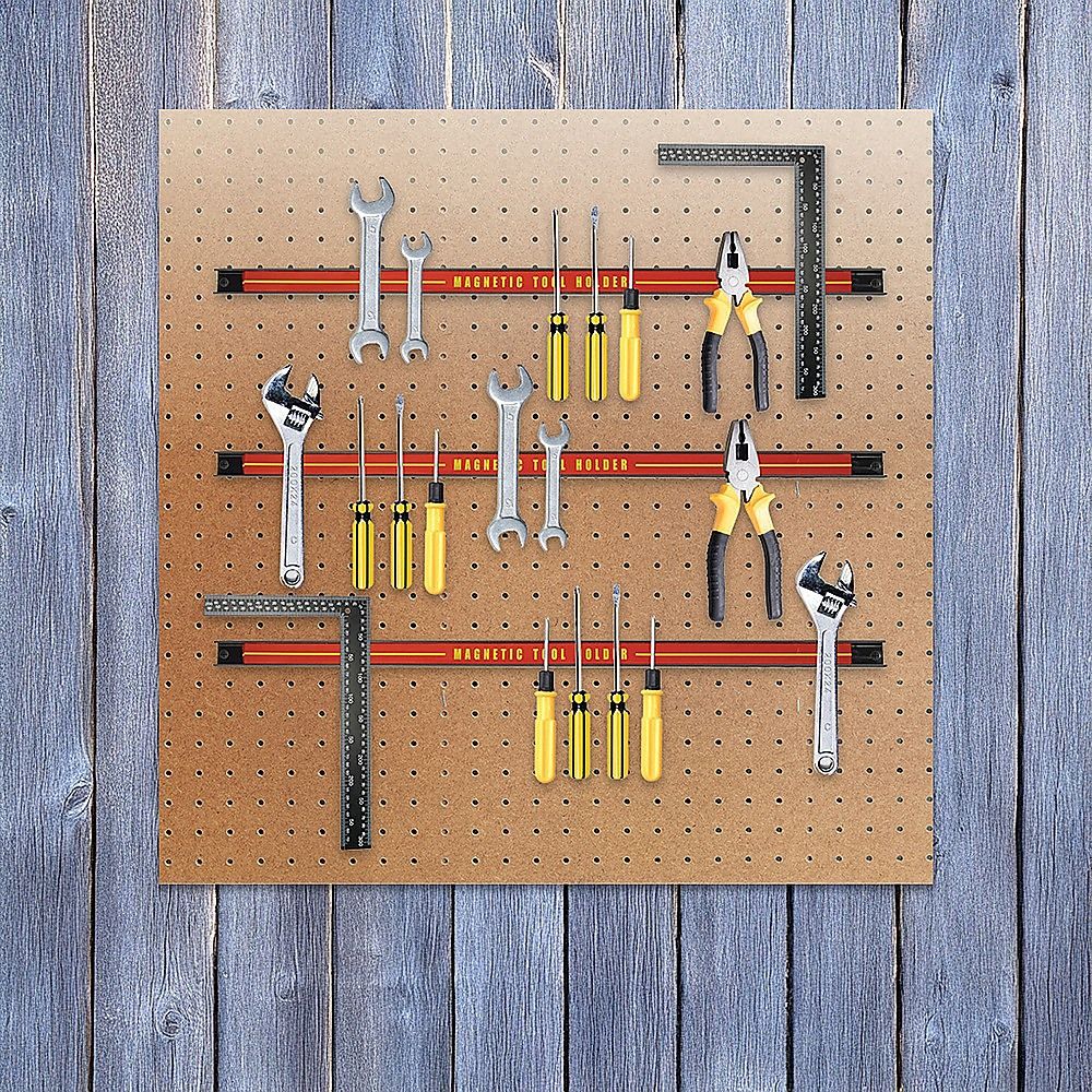 Magnetic Wall Mounted Tool Holder Storage Organizer 3x 61cm for Garage Workshop