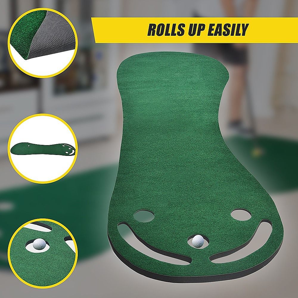 Golf Putting Green Mat 95cm x 275cm Par Three Practice Surface