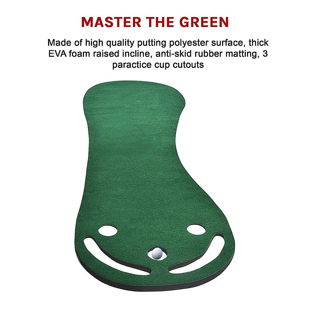 Golf Putting Green Mat 95cm x 275cm Par Three Practice Surface