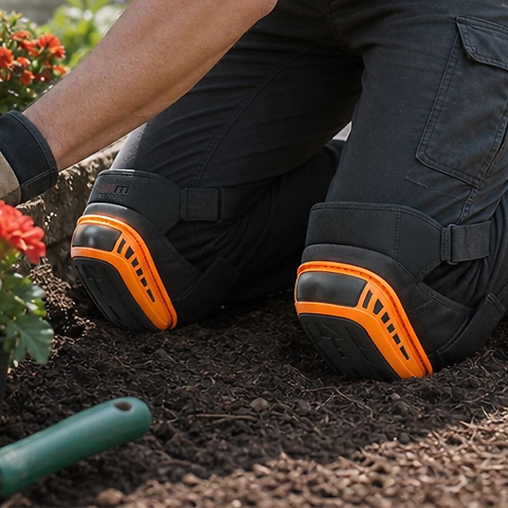 Knee Pads for Work, Construction, Gardening, Flooring, and Carpentry