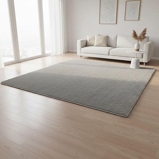 Large Shaggy Floor Rug 230x200cm for Bedroom & Living Room - Grey