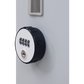 Clothing Locker Cabinet 4-Digit Combination Lock One-Door Office Gym Shed - Grey