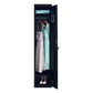 Clothing Locker Cabinet Standard Lock One-Door Office Gym Shed - Black