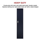 Clothing Locker Cabinet Standard Lock One-Door Office Gym Shed - Black