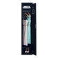 Clothing Locker Cabinet 3-Digit Combination Lock One-Door Office Gym Shed - Black