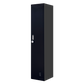 Clothing Locker Cabinet 4-Digit Combination Lock One-Door Office Gym Shed - Black