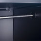 Clothing Locker Cabinet 4-Digit Combination Lock One-Door Office Gym Shed - Black
