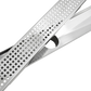 Bathroom Shower Grate Drain 900mm Stainless Steel with Center Outlet & Square Pattern