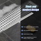 Bathroom Shower Grate Drain 900mm Stainless Steel with Center Outlet & Square Pattern