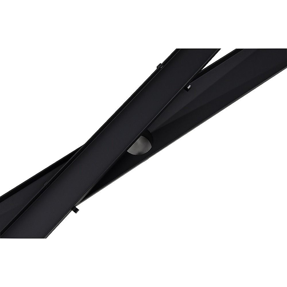 Tile Insert Shower Bathroom Black Grate Drain 800mm with Centre Outlet Floor Waste